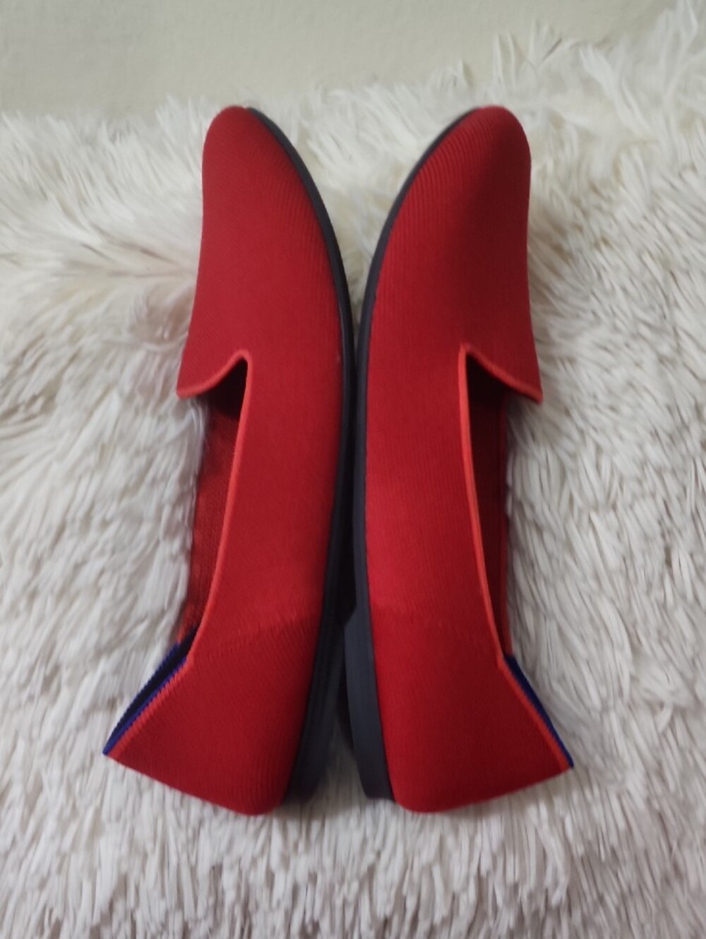 Rothy's Red Rounded-Toe Ballet Flats - Picture 5 of 8